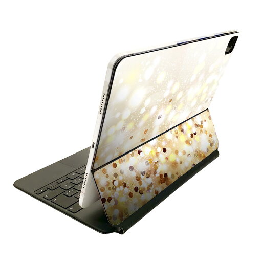 Magic Keyboard 用 スキンシール 11インチ iPad Pro用 第1-4世代 iPad Air 第4-5世代 対応 全面スキンシール フル 前面 背面 保護シール 人気 010170 金 ゴールド キラキラ Magic Keyboard 用 スキンシール 11インチ iPad Pro用 第1-4世代 iPad Air 第4-5世代 対応 全面スキンシール フル 前面 背面 保護シール 人気 010170 金 ゴールド キラキラ