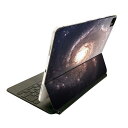 Magic Keyboard 12.9インチ iPad Pro(第4世代、第5世代、第6世代)対応 apple アップル アイパッド 全面スキンシール フル 前面 背面 保護シール 人気 空 宇宙 風景 010185(2)