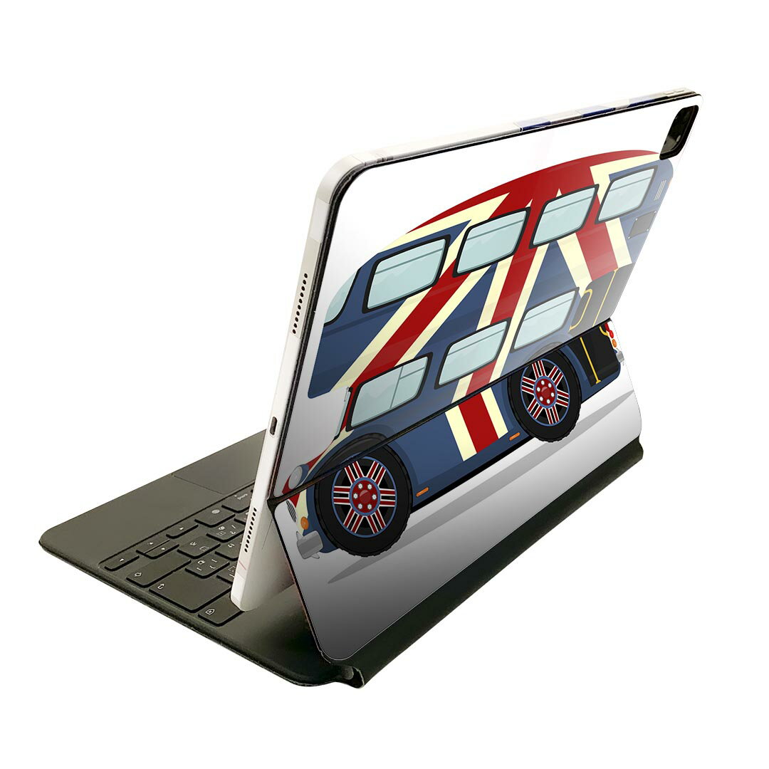 Magic Keyboard 用 スキンシール 11インチ iPad Pro用 第1-4世代 iPad Air 第4-5世代 対応 全面スキンシール フル 前面 背面 保護シール 人気 010343 乗り物 車 国旗