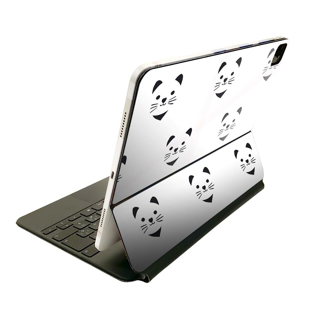 Magic Keyboard 12.9インチ iPad Pro（第4世代、第5世代、第6世代）対応 apple アップル アイパッド　全面スキンシール フル 前面　背..