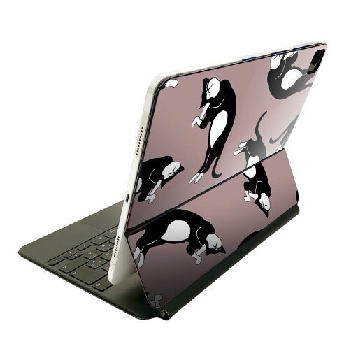 Magic Keyboard 用 スキンシール 11インチ iPad Pro用 第1-4世代 iPad Air 第4-5世代 対応 全面スキンシール フル 前面 背面 保護シール 人気 010764 動物 猫 ピンク Magic Keyboard 用 スキンシール 11インチ iPad Pro用 第1-4世代 iPad Air 第4-5世代 対応 全面スキンシール フル 前面 背面 保護シール 人気 010764 動物 猫 ピンク