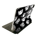 Magic Keyboard 12.9インチ iPad Pro(第4世代、第5世代、第6世代)対応 apple アップル アイパッド 全面スキンシール フル 前面 背面 保護シール 人気 魚 海 生き物 011141(2)