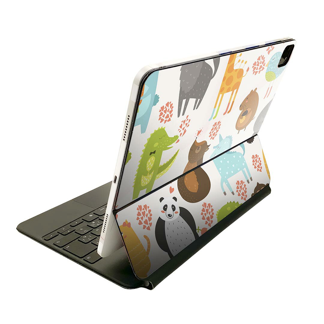 商品特徴・貼るだけでおしゃれに簡単着せ替え、Magic Keyboard 全面デザインスキンシール！・高精細プリントで写真と遜色がない仕上がり！・ちょっとしたすり傷から端末を保護！・「裸で持つ派」の人にはもちろん、お手持ちのクリアケース付けてもOK！・エアフリー素材で気泡の心配も軽減！・貼り直しOK！位置調整も安心！注意事項画像はサンプルです。ご覧の環境によっては多少色味に違いを感じる場合がございます。 イメージと違った、モニターと色味が異なるという理由での交換や返金はご対応出来かねます。端末本体やクリアケースは付属しません。貼付時のずれやカメラ周りの凹凸を考慮してカメラ穴等は少し大きめにカットしています。貼付の際はカメラ穴を基準に位置を合わせてください。カメラ付近の何もないように見える場所に穴が開いていますが、こちらは近接・明るさ感知センサー用の穴です。端末本体に直接貼ることを想定しています。保護フィルムなどの上から貼ると上手く貼れない可能性があります初回貼付時の位置調整や貼り直しは可能ですが、しっかり接着させた後の貼り直しは保証しておりません。こちらは無地のシートにプリントした商品で、デコなどの加工はございません。 凹凸や光沢があるように見えたり布地や金属を素材にしたように見える商品もありますが、図版によるものです。印刷カメラ穴の位置にわずかなズレが生じる場合がございます。ご注文後に1点1点制作する受注生産品のため、不良品以外のご返品や交換は固くお断り致します。 機種間違いも保証対象外となりますため、ご注文の際は必ず機種をご確認下さい。発送について完全受注生産のハンドメイド商品となりますので、既製品と比べて発送までお時間を頂いています。 基本的に決済確認後、2?3営業日、最大で10営業日での発送となります。繁忙期や休業日明けの場合はさらに時間がかかる場合があります。 その際には別途メールにてご連絡致します。メール便の場合、発送日から到着までに2?4日ほどかかる場合が多く、紛失などの保障もご対応できかねます。あらかじめご了承下さい。