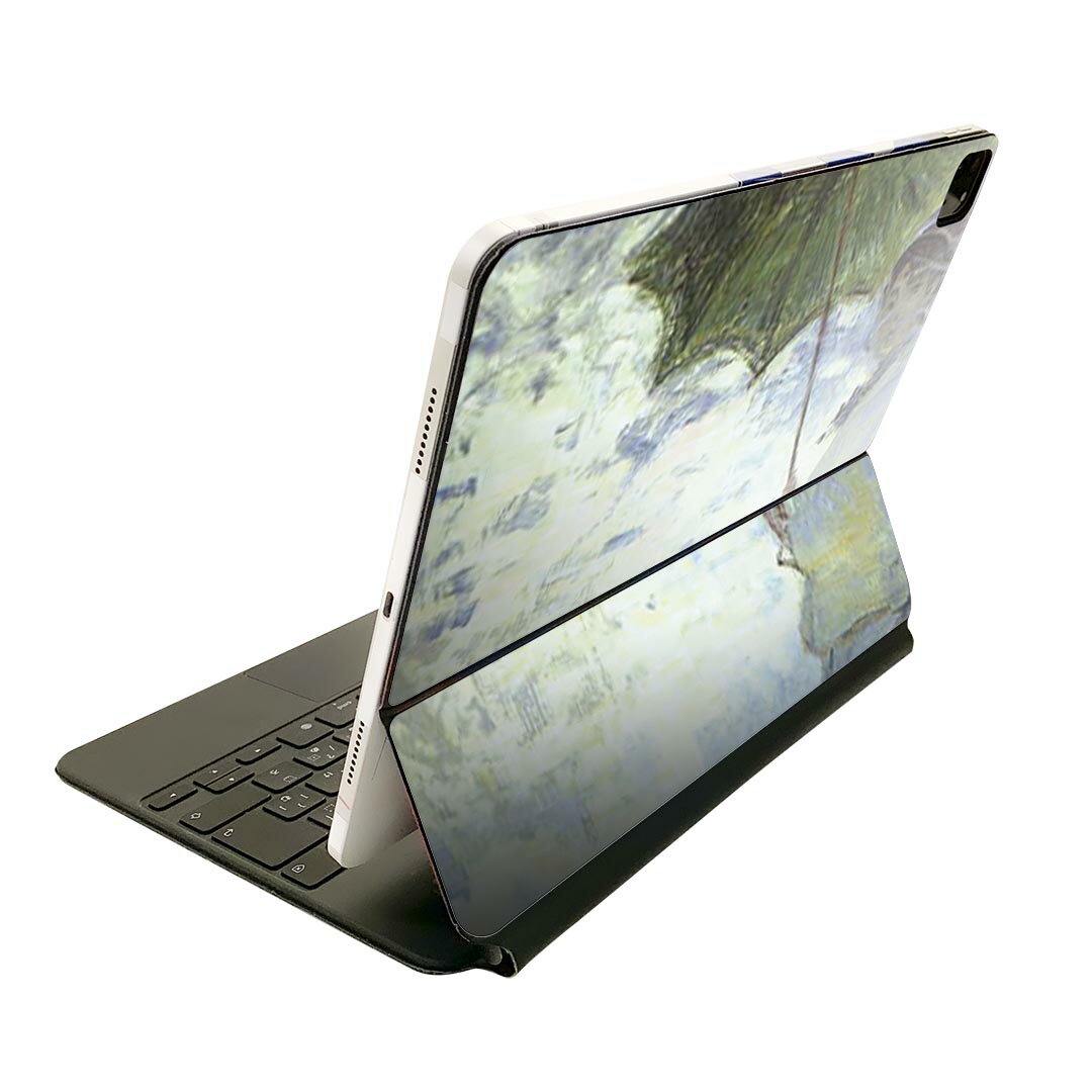 Magic Keyboard 用 スキンシール 11インチ iPad Pro用 第1-4世代 iPad Air 第4-5世代 対応 全面スキンシール フル 前面 背面 保護シール 人気 011461 イラスト 人物 絵画