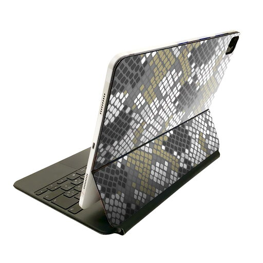 Magic Keyboard 12.9インチ iPad Pro(第4世代、第5世代、第6世代)対応 apple アップル アイパッド 全面スキンシール フル 前面 背面 保護シール 人気 アニマル 動物 蛇柄 011633 Magic Keyboard 12.9インチ iPad Pro(第4世代、第5世代、第6世代)対応 apple アップル アイパッド 全面スキンシール フル 前面 背面 保護シール 人気 アニマル 動物 蛇柄 011633