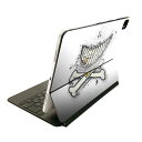 Magic Keyboard 用 スキンシール 11インチ iPad Pro用 第1-4世代 iPad Air 第4-5世代 対応 全面スキンシール フル 前面 背面 保護シール 人気 011921 スカル かっこいい おしゃれ(2)