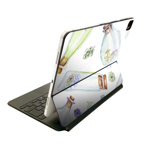 Magic Keyboard 12.9インチ iPad Pro(第4世代、第5世代、第6世代)対応 apple アップル アイパッド 全面スキンシール フル 前面 背面 保護シール 人気 012183 瓶 花 エレガント Magic Keyboard 12.9インチ iPad Pro(第4世代、第5世代、第6世代)対応 apple アップル アイパッド 全面スキンシール フル 前面 背面 保護シール 人気 012183 瓶 花 エレガント