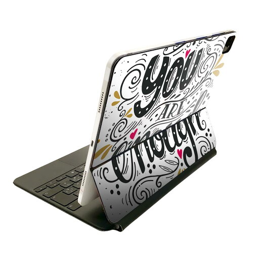 Magic Keyboard 用 スキンシール 11インチ iPad Pro用 第1-4世代 iPad Air 第4-5世代 対応 全面スキンシール フル 前面 背面 保護シール 人気 012508 英語 文字 ロゴ Magic Keyboard 用 スキンシール 11インチ iPad Pro用 第1-4世代 iPad Air 第4-5世代 対応 全面スキンシール フル 前面 背面 保護シール 人気 012508 英語 文字 ロゴ