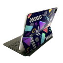 Magic Keyboard 用 スキンシール 11インチ iPad Pro用 第1-4世代 iPad Air 第4-5世代 対応 全面スキンシール フル 前面 背面 保護シール 人気 012557 丸 三角 柄(2)