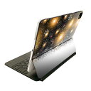 Magic Keyboard 用 スキンシール 11インチ iPad Pro用 第1-4世代 iPad Air 第4-5世代 対応 全面スキンシール フル 前面 背面 保護シール 人気 012674 キラキラ　空　雪