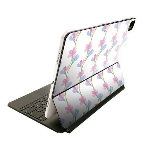 Magic Keyboard 12.9インチ iPad Pro(第4世代、第5世代、第6世代)対応 apple アップル アイパッド 全面スキンシール フル 前面 背面 保護シール 人気 花 花柄 パステル 012733 Magic Keyboard 12.9インチ iPad Pro(第4世代、第5世代、第6世代)対応 apple アップル アイパッド 全面スキンシール フル 前面 背面 保護シール 人気 花 花柄 パステル 012733