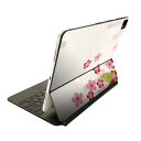 Magic Keyboard 用 スキンシール 11インチ iPad Pro用 第1-4世代 iPad Air 第4-5世代 対応 全面スキンシール フル 前面 背面 保護シール 人気 012992 梅 鳥 和