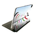 Magic Keyboard 12.9インチ iPad Pro(第4世代、第5世代、第6世代)対応 apple アップル アイパッド 全面スキンシール フル 前...