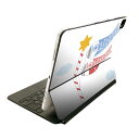 Magic Keyboard 12.9インチ iPad Pro(第4世代、第5世代、第6世代)対応 apple アップル アイパッド 全面スキンシール フル 前...