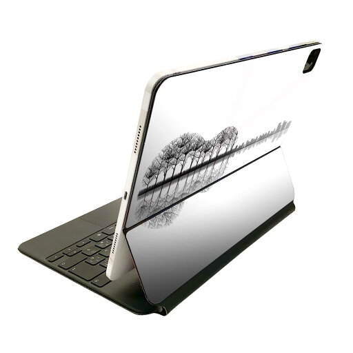 Magic Keyboard 12.9インチ iPad Pro(第4世代、第5世代、第6世代)対応 apple アップル アイパッド 全面スキンシール フル 前面 背面 保護シール 人気 013413 木 シルエット 景色 Magic Keyboard 12.9インチ iPad Pro(第4世代、第5世代、第6世代)対応 apple アップル アイパッド 全面スキンシール フル 前面 背面 保護シール 人気 013413 木 シルエット 景色
