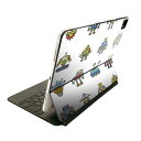 Magic Keyboard 12.9インチ iPad Pro(第4世代、第5世代、第6世代)対応 apple アップル アイパッド 全面スキンシール フル 前面 背面 保護シール 人気 013487 ロボット 機械(2)