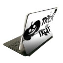 Magic Keyboard 用 スキンシール 11インチ iPad Pro用 第1-4世代 iPad Air 第4-5世代 対応 全面スキンシール フル 前面 背面 保護シール 人気 013521 ハロウィン カボチャ おばけ