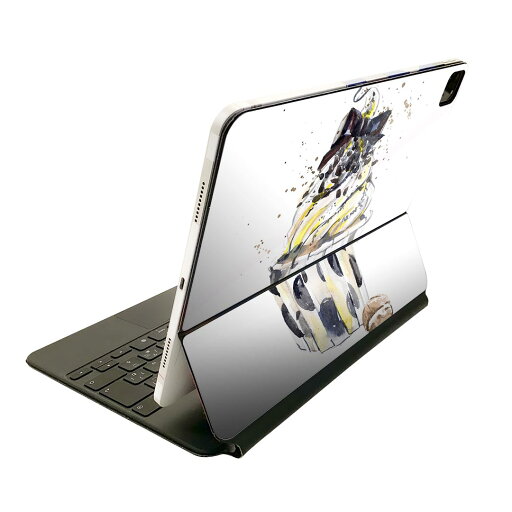 Magic Keyboard 用 スキンシール 11インチ iPad Pro用 第1-4世代 iPad Air 第4-5世代 対応 全面スキンシール フル 前面 背面 保護シール 人気 013707 おしゃれ デザート イラスト Magic Keyboard 用 スキンシール 11インチ iPad Pro用 第1-4世代 iPad Air 第4-5世代 対応 全面スキンシール フル 前面 背面 保護シール 人気 013707 おしゃれ デザート イラスト