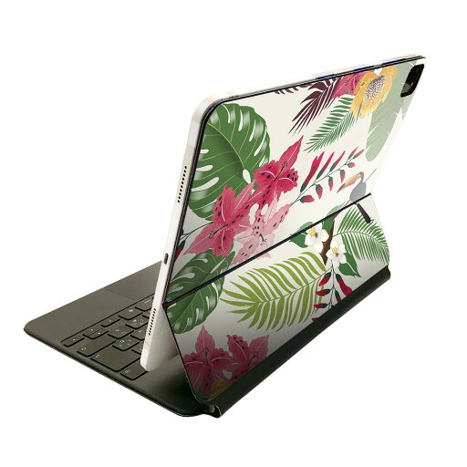 Magic Keyboard 12.9インチ iPad Pro(第4世代、第5世代、第6世代)対応 apple アップル アイパッド 全面スキンシール フル 前面 背面 保護シール 人気 夏 トロピカル リーフ 013910 Magic Keyboard 12.9インチ iPad Pro(第4世代、第5世代、第6世代)対応 apple アップル アイパッド 全面スキンシール フル 前面 背面 保護シール 人気 夏 トロピカル リーフ 013910