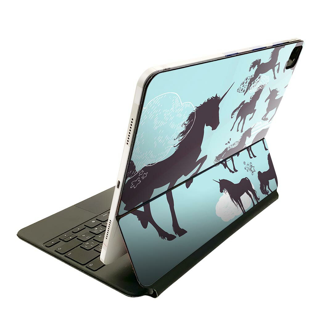 Magic Keyboard 用 スキンシール 11インチ iPad Pro用 第1-4世代 iPad Air 第4-5世代 対応 全面スキンシール フル 前面 背面 保護シー..