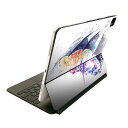 Magic Keyboard 12.9インチ iPad Pro(第4世代、第5世代、第6世代)対応 apple アップル アイパッド 全面スキンシール フル 前面 背面 保護シール 人気 傘 風景 イラスト 014179