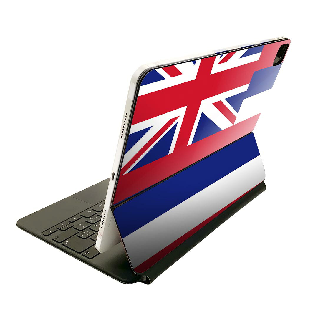 Magic Keyboard 用 スキンシール 11インチ iPad Pro用 第1-4世代 iPad Air 第4-5世代 対応 全面スキンシール フル 前面 背面 保護シール 人気 014331 国旗　外国