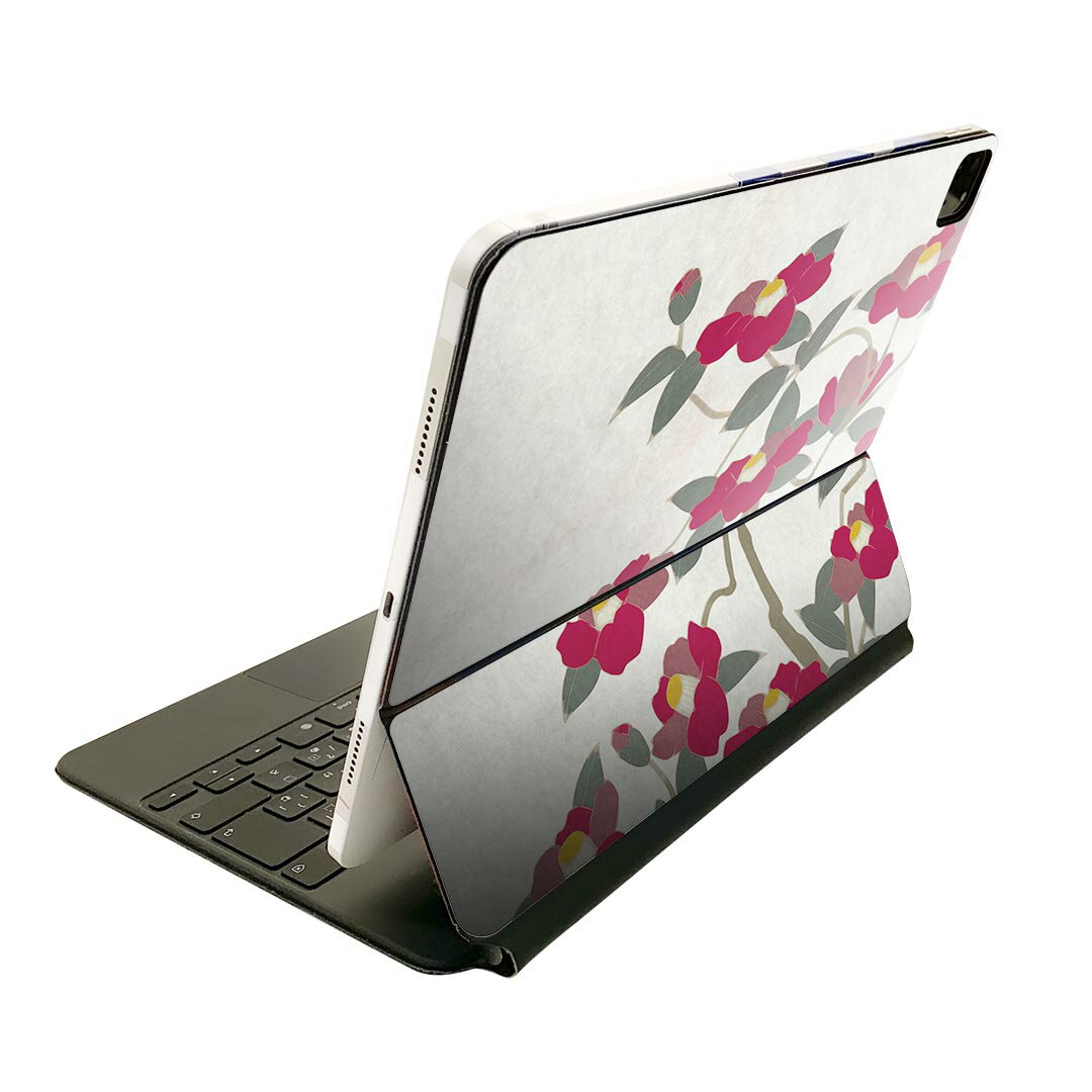 Magic Keyboard 12.9インチ iPad Pro（第4世代、第5世代、第6世代）対応 apple アップル アイパッド 全面スキンシール フル 前面 背面 ..