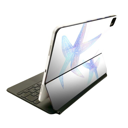 Magic Keyboard 用 スキンシール 11インチ iPad Pro用 第1-4世代 iPad Air 第4-5世代 対応 全面スキンシール フル 前面 背面 保護シール 人気 014381 ヒトデ 海 パステル Magic Keyboard 用 スキンシール 11インチ iPad Pro用 第1-4世代 iPad Air 第4-5世代 対応 全面スキンシール フル 前面 背面 保護シール 人気 014381 ヒトデ 海 パステル