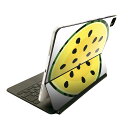 Magic Keyboard 12.9インチ iPad Pro(第4世代、第5世代、第6世代)対応 apple アップル アイパッド 全面スキンシール フル 前面 背面 保護シール 人気 スイカ 黄色 夏 014412