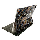 Magic Keyboard 12.9インチ iPad Pro(第4世代、第5世代、第6世代)対応 apple アップル アイパッド 全面スキンシール フル 前面 背面 保護シール 人気 模様 インディアン 014541(2)