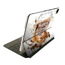 Magic Keyboard 12.9インチ iPad Pro(第4世代、第5世代、第6世代)対応 apple アップル アイパッド 全面スキンシール フル 前面 背面 保護シール 人気 014668 父の日 ビール