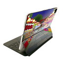 Magic Keyboard 用 スキンシール 11インチ iPad Pro用 第1-4世代 iPad Air 第4-5世代 対応 全面スキンシール フル 前面 背面 保護シール 人気 014868 お祭り 風景 テキ屋 屋台