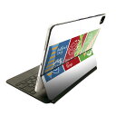 Magic Keyboard 用 スキンシール 11インチ iPad Pro用 第1-4世代 iPad Air 第4-5世代 対応 全面スキンシール フル 前面 背面 保護シール 人気 014956 ネクタイ 父の日 father