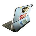 Magic Keyboard 12.9インチ iPad Pro(第4世代、第5世代、第6世代)対応 apple アップル アイパッド 全面スキンシール フル 前...