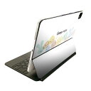 Magic Keyboard 用 スキンシール 11インチ iPad Pro用 第1-4世代 iPad Air 第4-5世代 対応 全面スキンシール フル 前面 背面 保護シール 人気 015300 1 卵 ウサギ イースター カラフル パステル