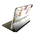 Magic Keyboard 用 スキンシール 11インチ iPad Pro用 第1-4世代 iPad Air 第4-5世代 対応 全面スキンシール フル 前面 背面 保護シール 人気 015325 1 イースター たまご とり ケーキ パステル