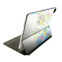 Magic Keyboard 用 スキンシール 11インチ iPad Pro用 第1-4世代 iPad Air 第4-5世代 対応 全面スキンシール フル 前面 背面 保護シール 人気 015455 笹 七夕 水玉