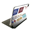 Magic Keyboard 12.9インチ iPad Pro(第4世代、第5世代、第6世代)対応 apple アップル アイパッド 全面スキンシール フル 前面 背面 保護シール 人気 温泉 男女 旅館 015622