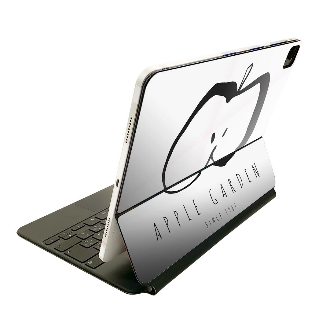 Magic Keyboard 用 スキンシール 11インチ iPad Pro用 第1-4世代 iPad Air 第4-5世代 対応 全面スキンシール フル 前面 背面 保護シール 人気 015729 りんご 果実 食べ物