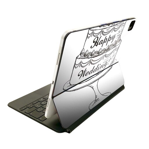 Magic Keyboard 12.9インチ iPad Pro(第4世代、第5世代、第6世代)対応 apple アップル アイパッド 全面スキンシール フル 前面 背面 保護シール 人気 015782 ケーキ ウエディング Magic Keyboard 12.9インチ iPad Pro(第4世代、第5世代、第6世代)対応 apple アップル アイパッド 全面スキンシール フル 前面 背面 保護シール 人気 015782 ケーキ ウエディング