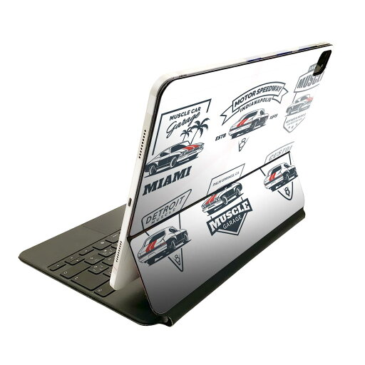 Magic Keyboard 用 スキンシール 11インチ iPad Pro用 第1-4世代 iPad Air 第4-5世代 対応 全面スキンシール フル 前面 背面 保護シール 人気 016252 アメリカン 車 英語 Magic Keyboard 用 スキンシール 11インチ iPad Pro用 第1-4世代 iPad Air 第4-5世代 対応 全面スキンシール フル 前面 背面 保護シール 人気 016252 アメリカン 車 英語
