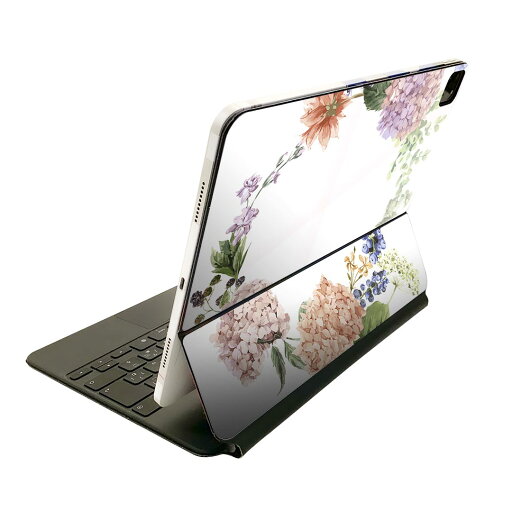 Magic Keyboard 用 スキンシール 11インチ iPad Pro用 第1-4世代 iPad Air 第4-5世代 対応 全面スキンシール フル 前面 背面 保護シール 人気 016329 あじさい 梅雨 花 Magic Keyboard 用 スキンシール 11インチ iPad Pro用 第1-4世代 iPad Air 第4-5世代 対応 全面スキンシール フル 前面 背面 保護シール 人気 016329 あじさい 梅雨 花