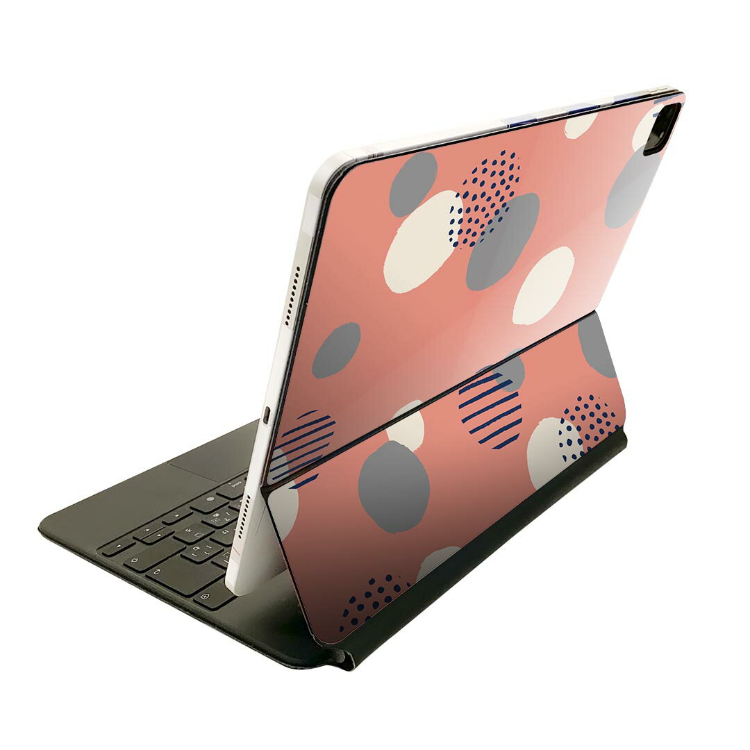 商品特徴・貼るだけでおしゃれに簡単着せ替え、Magic Keyboard 全面デザインスキンシール！・高精細プリントで写真と遜色がない仕上がり！・ちょっとしたすり傷から端末を保護！・「裸で持つ派」の人にはもちろん、お手持ちのクリアケース付け...