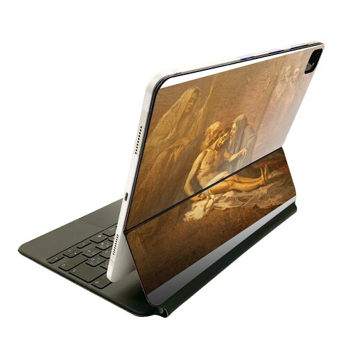 Magic Keyboard 用 スキンシール 11インチ iPad Pro用 第1-4世代 iPad Air 第4-5世代 対応 全面スキンシール フル 前面 背面 保護シール 人気 016459 絵画 キリスト Magic Keyboard 用 スキンシール 11インチ iPad Pro用 第1-4世代 iPad Air 第4-5世代 対応 全面スキンシール フル 前面 背面 保護シール 人気 016459 絵画 キリスト