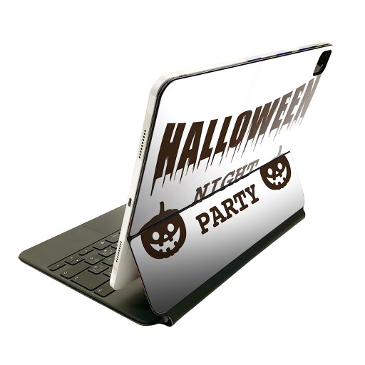 Magic Keyboard 用 スキンシール 11インチ iPad Pro用 第1-4世代 iPad Air 第4-5世代 対応 全面スキンシール フル 前面 背面 保護シール 人気 017461 ハロウィン ホラー かぼちゃ 文字 英字 Magic Keyboard 用 スキンシール 11インチ iPad Pro用 第1-4世代 iPad Air 第4-5世代 対応 全面スキンシール フル 前面 背面 保護シール 人気 017461 ハロウィン ホラー かぼちゃ 文字 英字