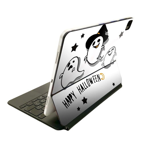 Magic Keyboard 12.9インチ iPad Pro(第4世代、第5世代、第6世代)対応 apple アップル アイパッド 全面スキンシール フル 前面 背面 保護シール 人気 017470 ハロウィン かわいい おばけ 星 かわいい Magic Keyboard 12.9インチ iPad Pro(第4世代、第5世代、第6世代)対応 apple アップル アイパッド 全面スキンシール フル 前面 背面 保護シール 人気 017470 ハロウィン かわいい おばけ 星 かわいい