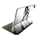 Magic Keyboard 用 スキンシール 11インチ iPad Pro用 第1-4世代 iPad Air 第4-5世代 対応 全面スキンシール フル 前面 背面 保護シール 人気 017491 ハロウィン ホラー リアル 魔女 ホラー