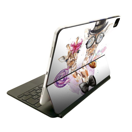 Magic Keyboard 12.9インチ iPad Pro(第4世代、第5世代、第6世代)対応 apple アップル アイパッド 全面スキンシール フル 前面 背面 保護シール 人気 017759 麒麟 きりん Giraffe 動物 Magic Keyboard 12.9インチ iPad Pro(第4世代、第5世代、第6世代)対応 apple アップル アイパッド 全面スキンシール フル 前面 背面 保護シール 人気 017759 麒麟 きりん Giraffe 動物