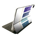 Magic Keyboard 12.9インチ iPad Pro(第4世代、第5世代、第6世代)対応 apple アップル アイパッド 全面スキンシール フル 前...
