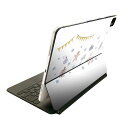 Magic Keyboard 用 スキンシール 11インチ iPad Pro用 第1-4世代 iPad Air 第4-5世代 対応 全面スキンシール フル 前面...